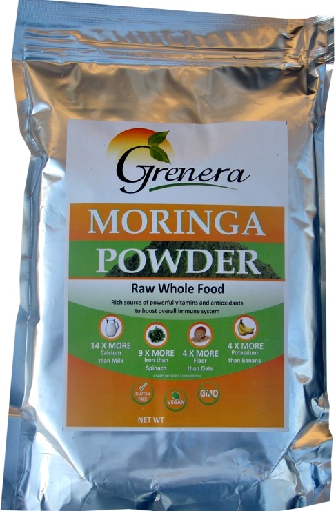 Grenera Raw Moringa prášek 500 g