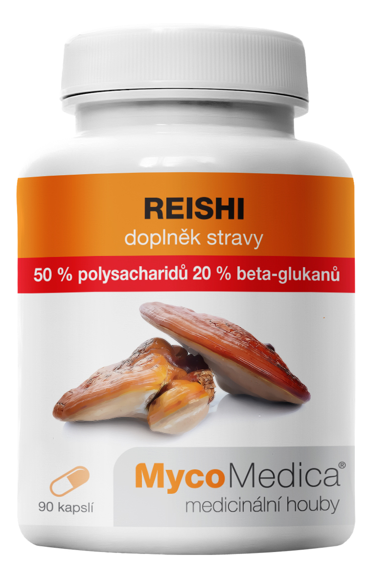 MycoMedica Reishi 50 % vysoká koncentrace 90 cps.