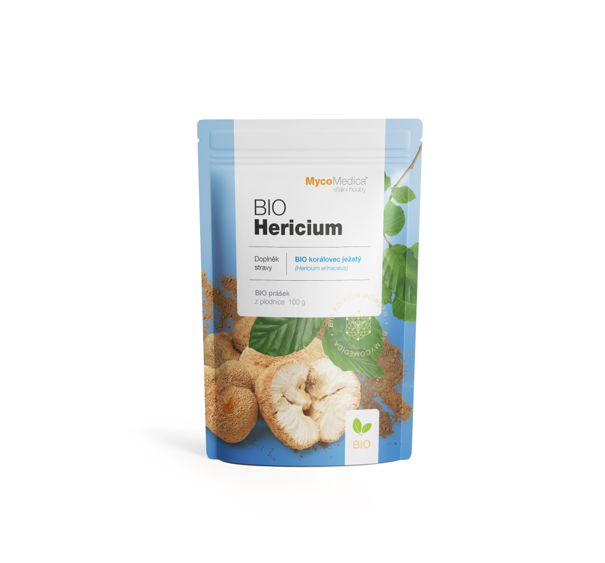 Mycomedica Hericium Bio prášek 100 g