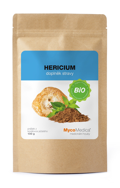 Mycomedica Hericium Bio prášek 100 g