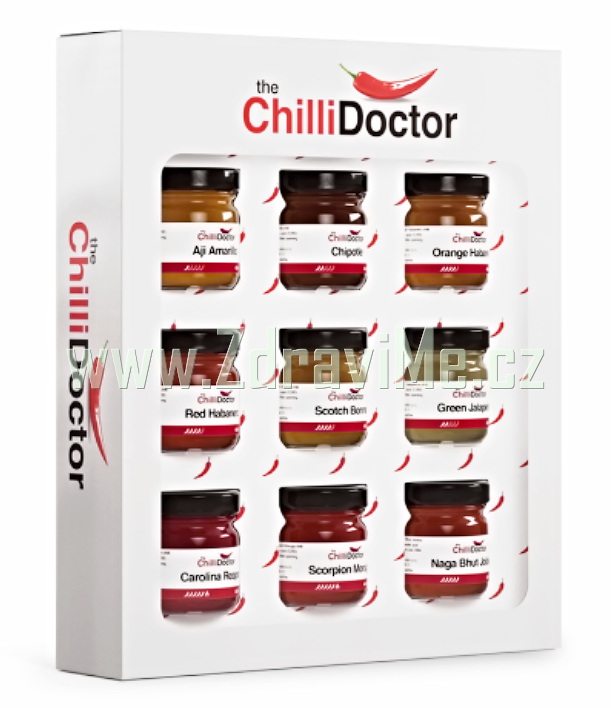 Chilli Doctor Ochutnávková sada chilli mashů