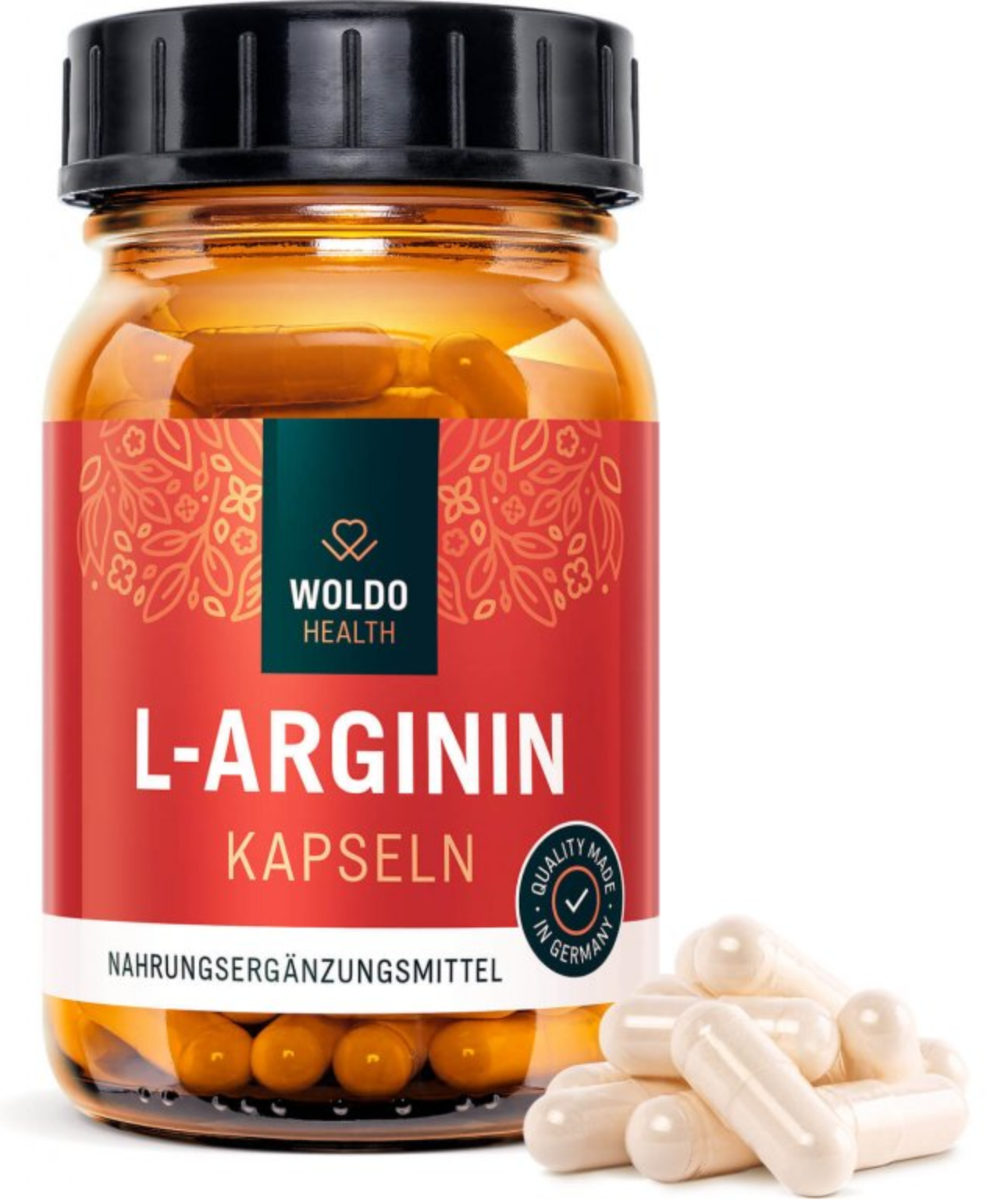Woldo Health L-Arginin 120 kapslí 