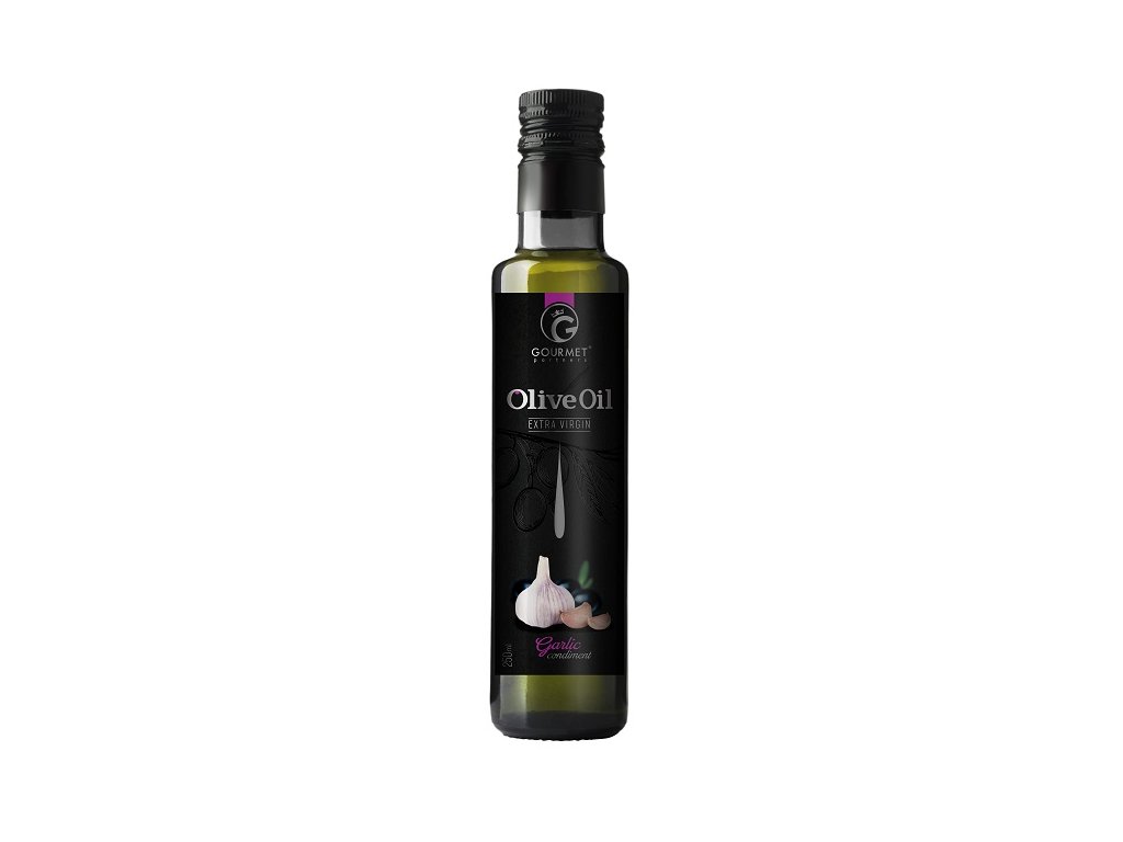 Extra panenský olivový olej ČESNEK 0,25 l
