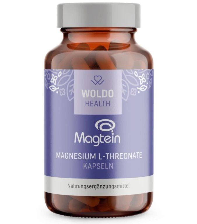 Woldo Health Magtein Hořčík L-Treonát 90 kapslí